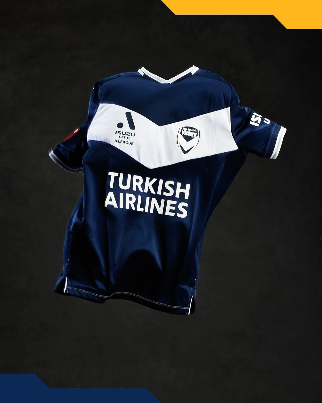 2026-27 Melbourne Victory Style Jerseys Navy White Football Shirt Family Matching Outfits Summer Soccer T-Shirt Adults Kids