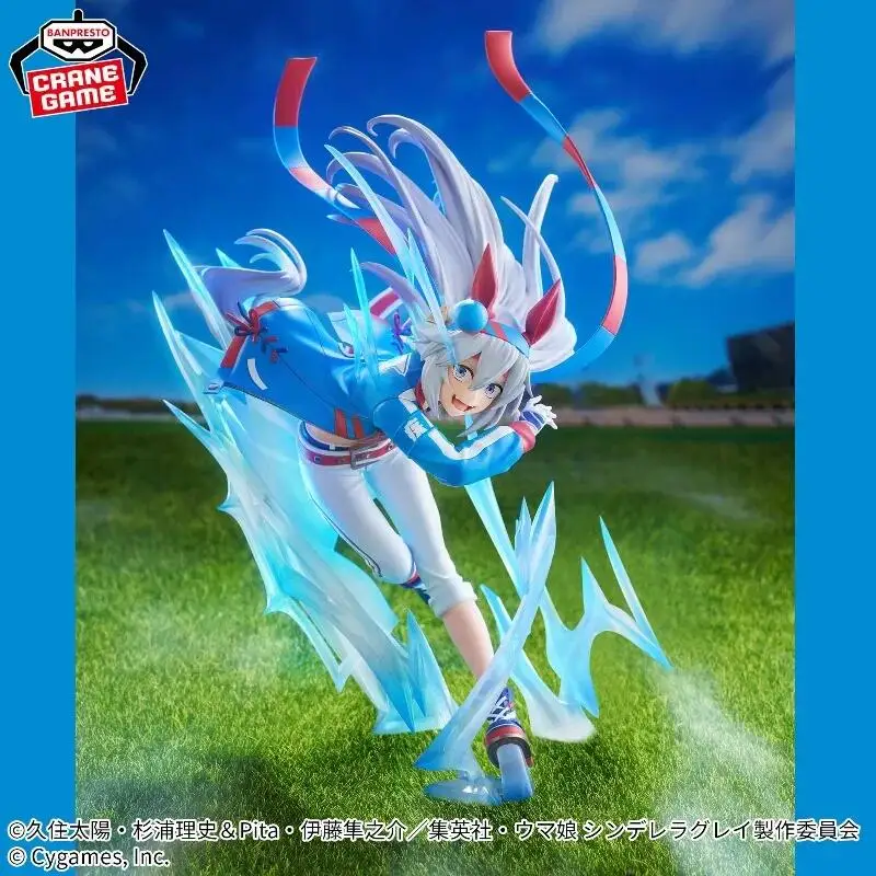 정품 새 상품 미개봉 반다이 반프레스토 우마 무스메 신데렐라 그레이 타마모 크로스 오구리 캡 애니메이션 액션 피규어 모델