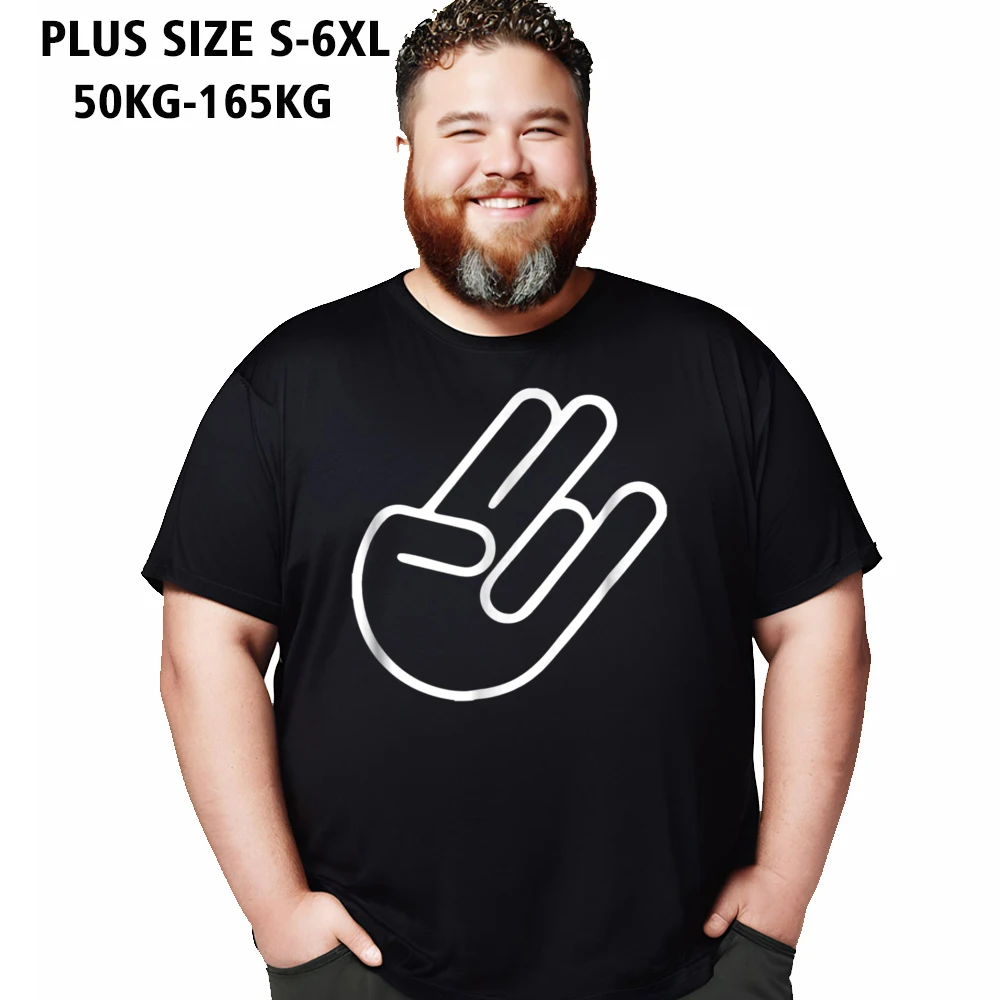 Funny Shocker T-Shirt Shocker Hand Plus Size 6XL Mens T Shirt O-Neck Short Sleeve Cotton Fabric Tees Funny Tops Shirt