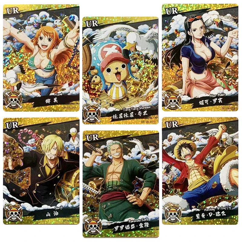 

ONE PIECE UR CR SSR series коллекционная карточка Тони Чоппер эустас детский аниме персонаж флэш-карточка Мультяшные игрушки Рождественский подарок