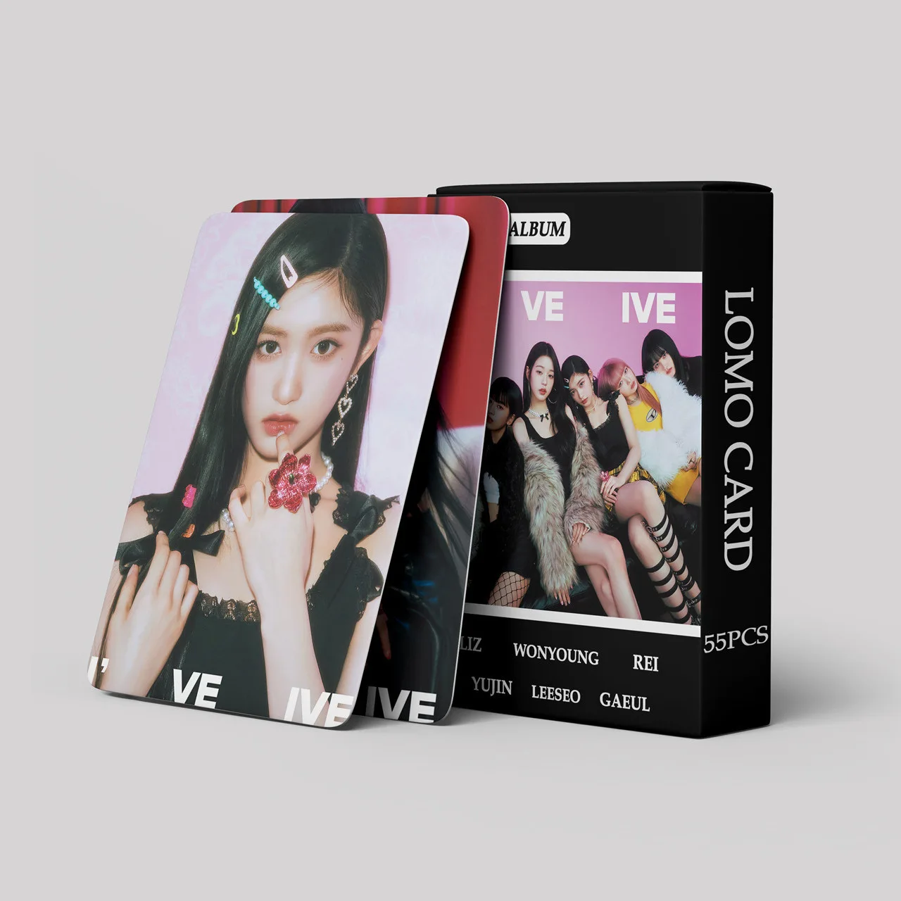 

55 IVE Small Cards, I've IVE Album Postcards Yuan Yingjin Autumn LOMO Small Cards