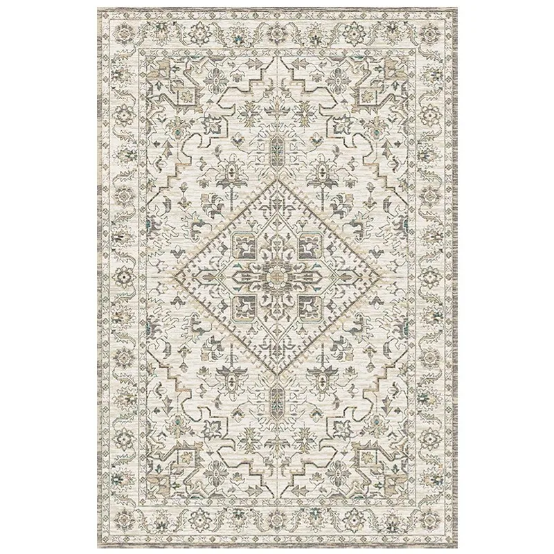 VIKAMA Non-slip Washable American Retro Large Rug for Living Room Bedroom Home Decor - view 3