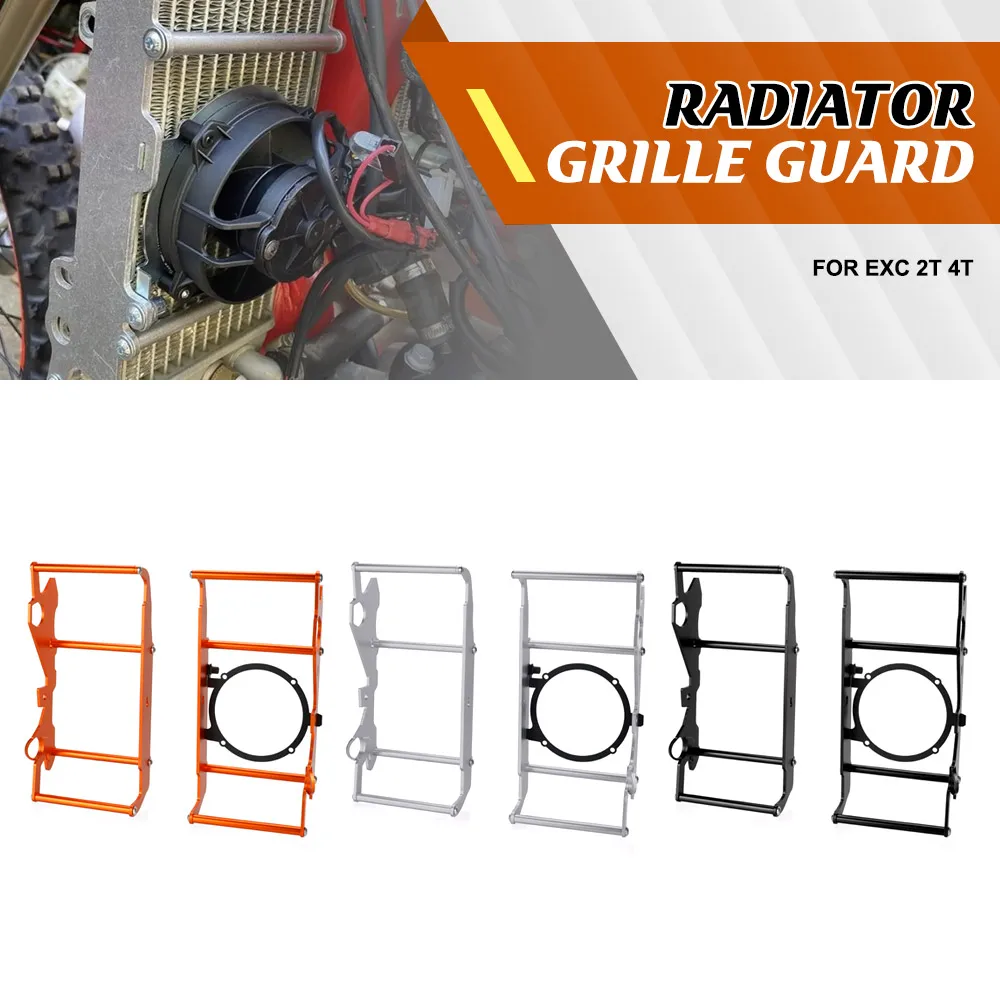 

2025 Radiator Grille Guard Protector Cover FOR EXC 2T 4T Motorcycle For GasGas 2T 4T 2021 2022 2023 For Husqvarna 2T 4T 2024