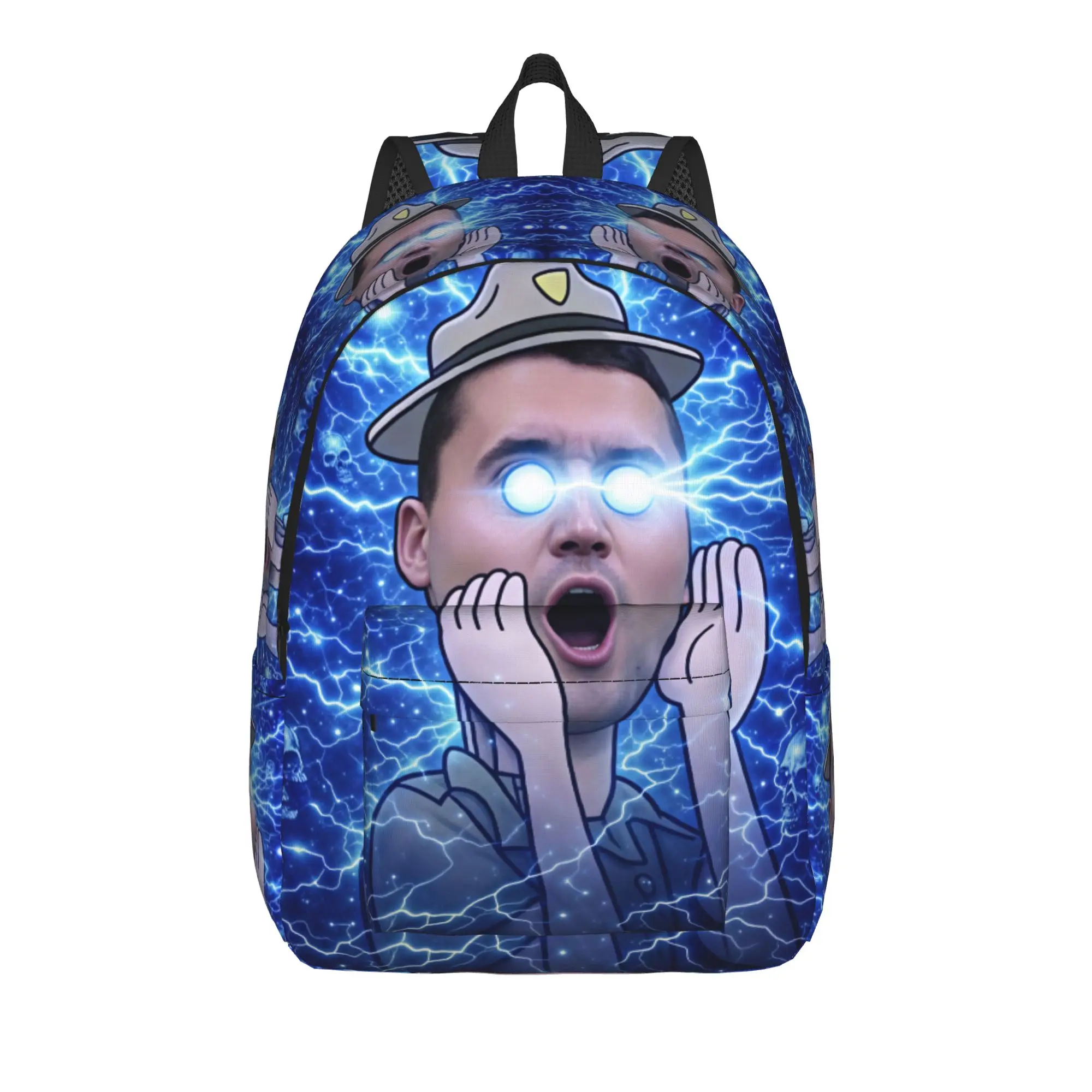 Charlie Kirk Meme Backpack Women Men  Durable Backpacks Polyester Pretty High School Bags Outdoor Custom Rucksack