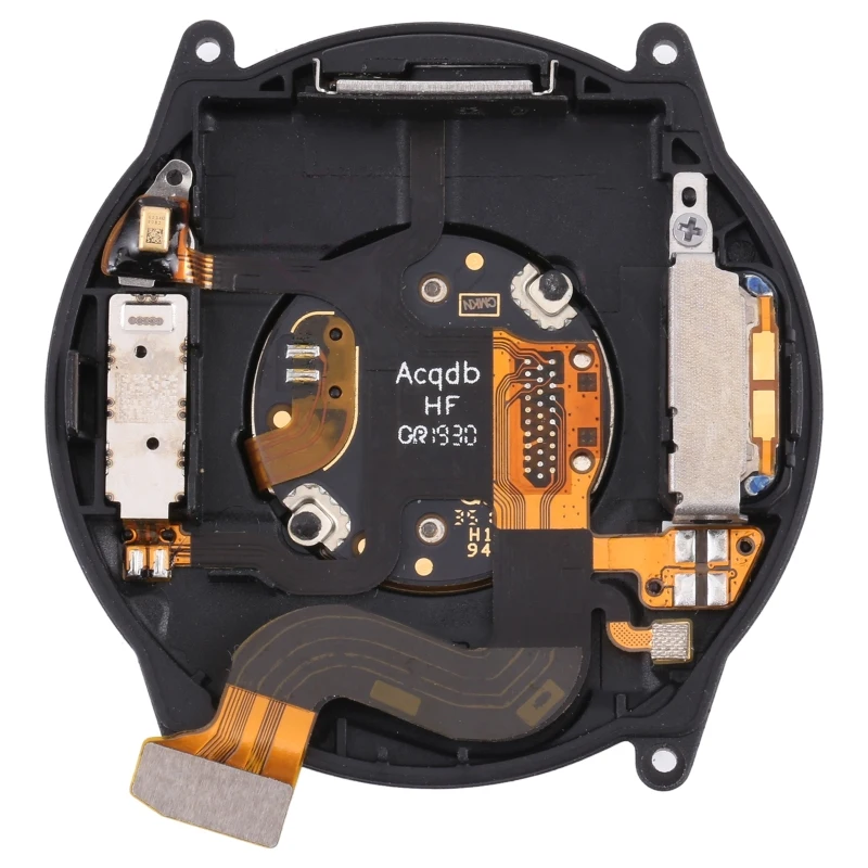 Back Cover for Huawei Watch GT 2 46mm with Heart Rate Sensor Flex Cable + Vibrator Watch Rear Housing Case Replacement