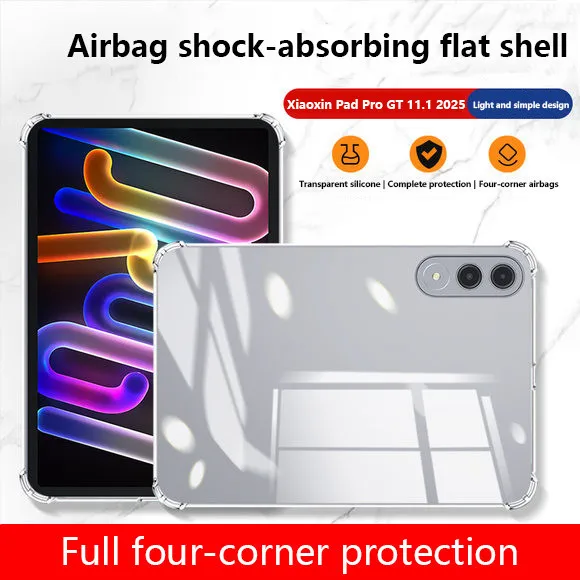 

Transprent TPU Soft Case For Lenovo Xiaoxin Pad Pro GT 11.1 inch 2025 TB710FU Idea Tab 11 TB336FU Pad 11 M11 B11 K11 12.1 12.7