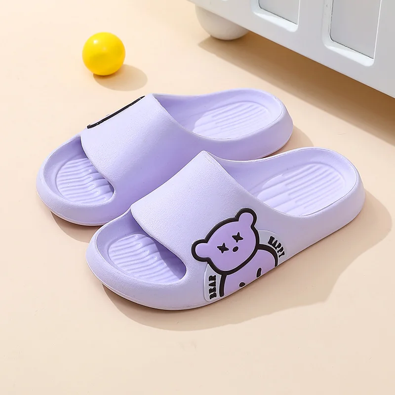 Children\'s Cartoon Cute Dinosaur Fashion Indoor Home Shoes Go Out Summer Non-slip Slippers