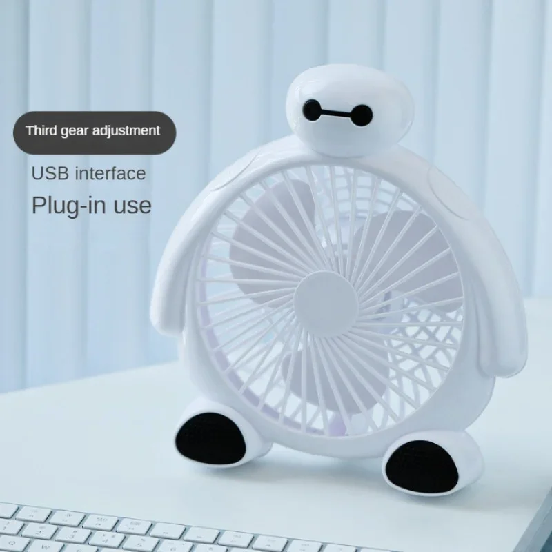 Cartoon fan, household desktop fan, mini dormitory small fan, office folding fan, student small electric fan