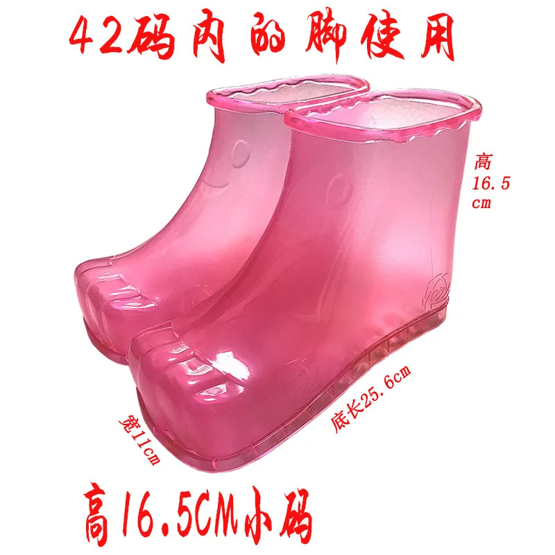 

1Pair Shoes Pedicure Tub Massage Slippers Nonslip Design Sturdy Material Universal Fit Comfortable Wear