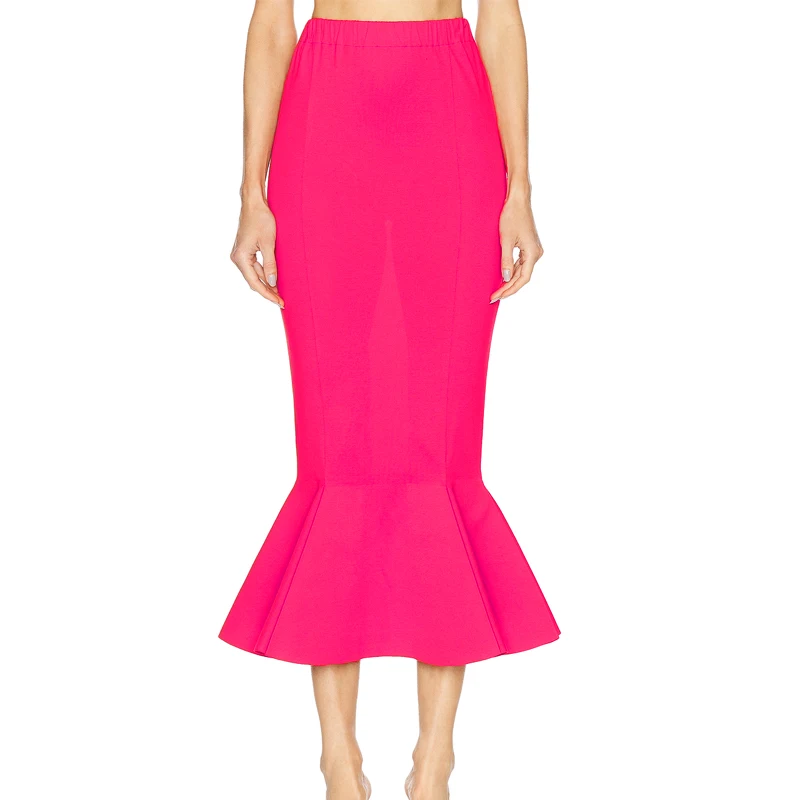 

Осенняя облегающая сумка 925, эластичная сумка «рыбий хвост», длинная дикая повязка для ночного клуба, дня рождения, женская юбка