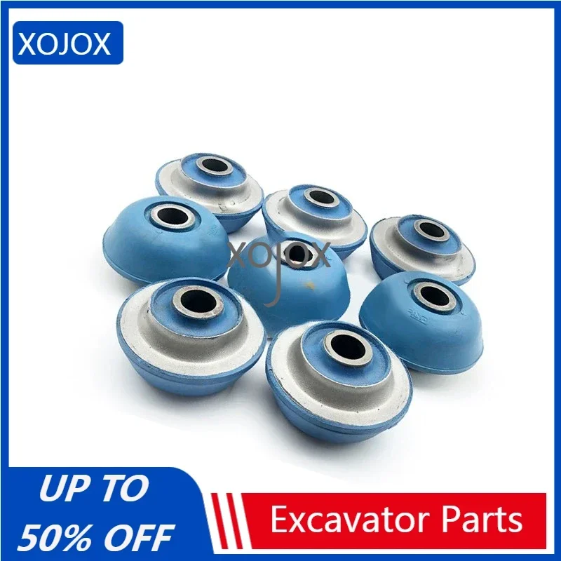 

XOJOX Excavator Parts For Cushioning Rubber Shock-Absorbing Rubber Yanmar Rubber Digger Suitable For Komatsu Pc20253035 Foot