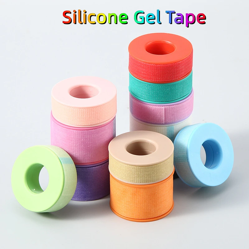 Vlies Silikon Gel Klebeband Empfindliche Haut Farbe Band Aufkleber Atmungsaktiv Unter Augenklappe Wimpern Verlängerung Make-Up Werkzeuge Liefert – Detail 1