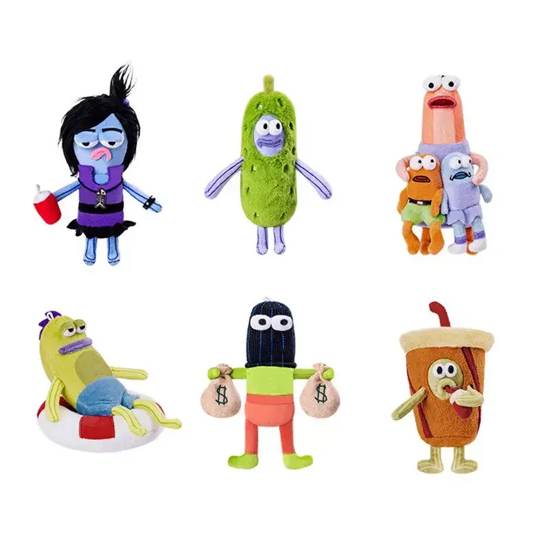 Kawaii Cute XII SPACE Space SpongeBob Bikini Bottom Residents Mystery Blind Box Gifts Toy Model Anime Figures Collect Ornaments