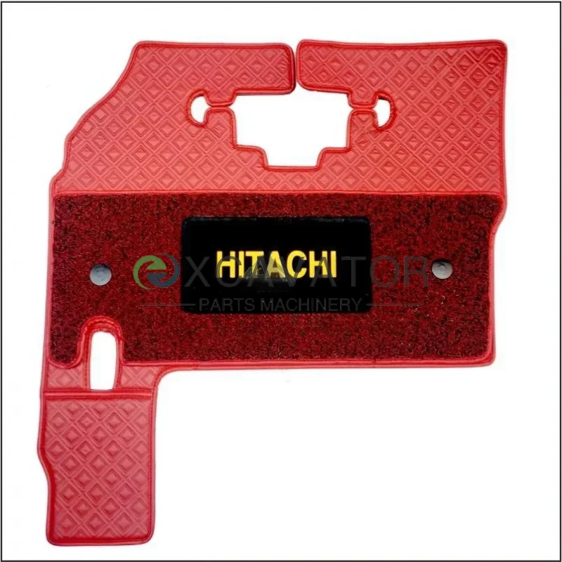 Floor Mats For Hitachi Excavator Foot Pad ZAX60 ZAX200-3 ZAX200-6 ZAX330-5A ZAX200-3G Floor Glue