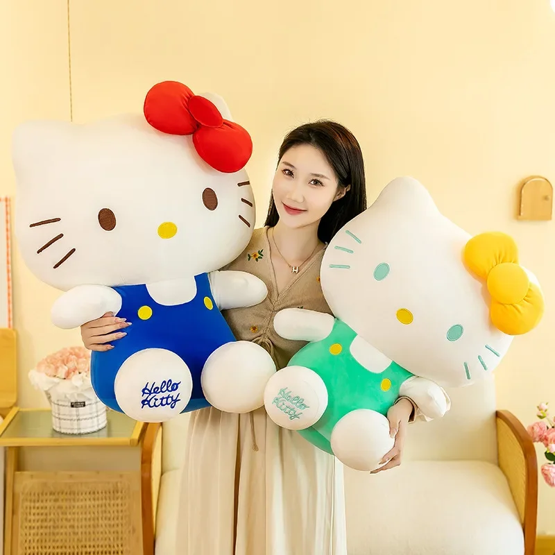 Kawaii carino nuovo dopamina HelloKitty peluche bambola di pezza morbido cuscino fofinito per bambini ragazze regalo di compleanno peluche bambola animale