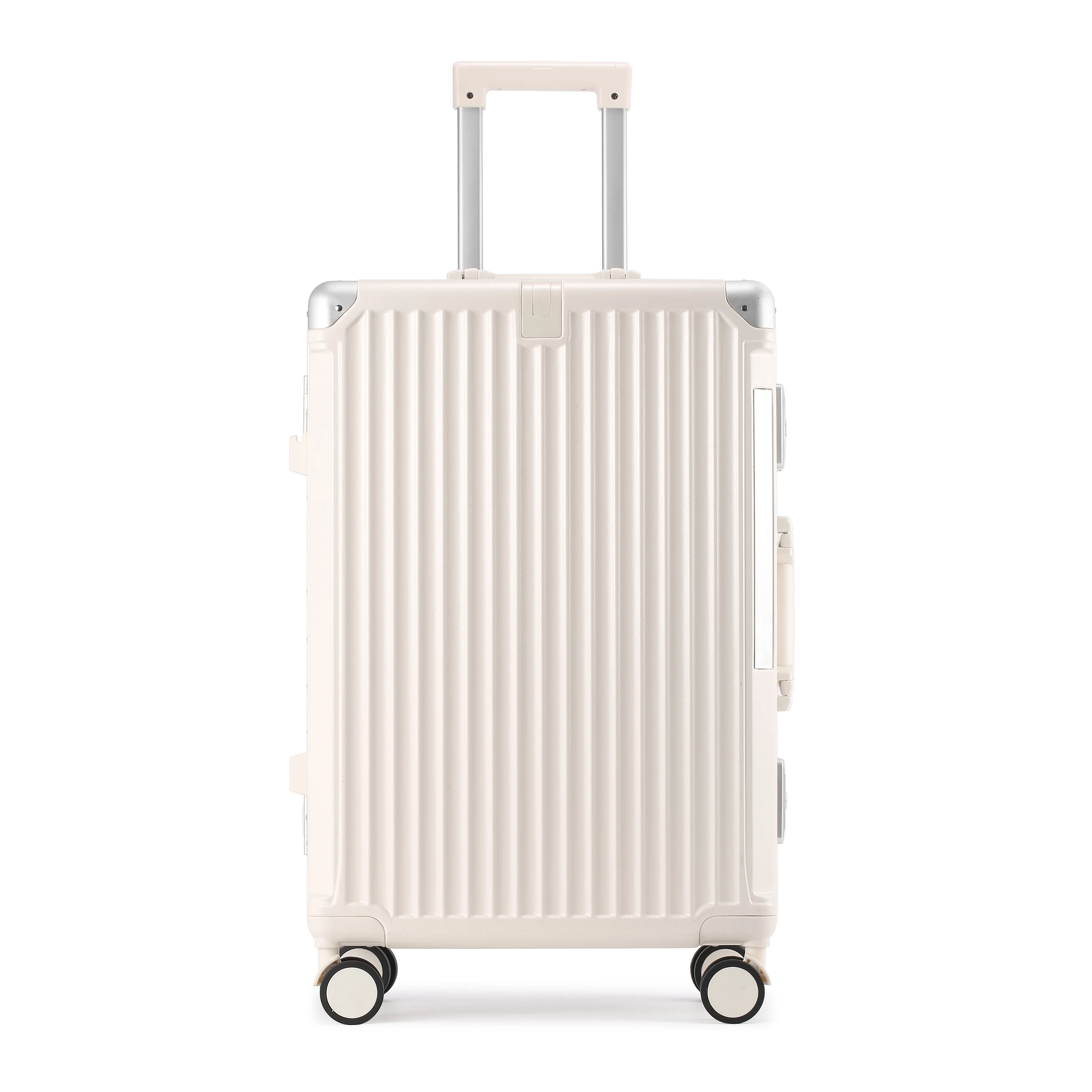 خفيفة الوزن سبائك الألومنيوم السفر الأمتعة 20/24/26 بوصة عجلات دوارة غطاء واقٍ مزخرف لهاتف آيفون تحمل على حقيبة رحلة عمل