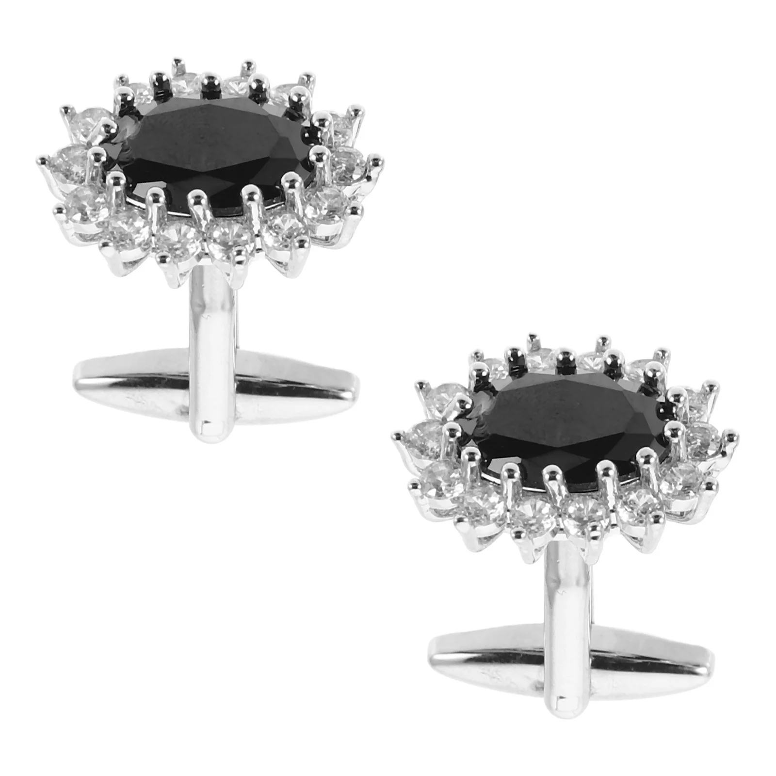 

Rhinestone Cuff Links Men Elegant French Cuff Shirt Accessories Wedding Business Tuxedo Formal Occasions Tuxedo Accessories Men