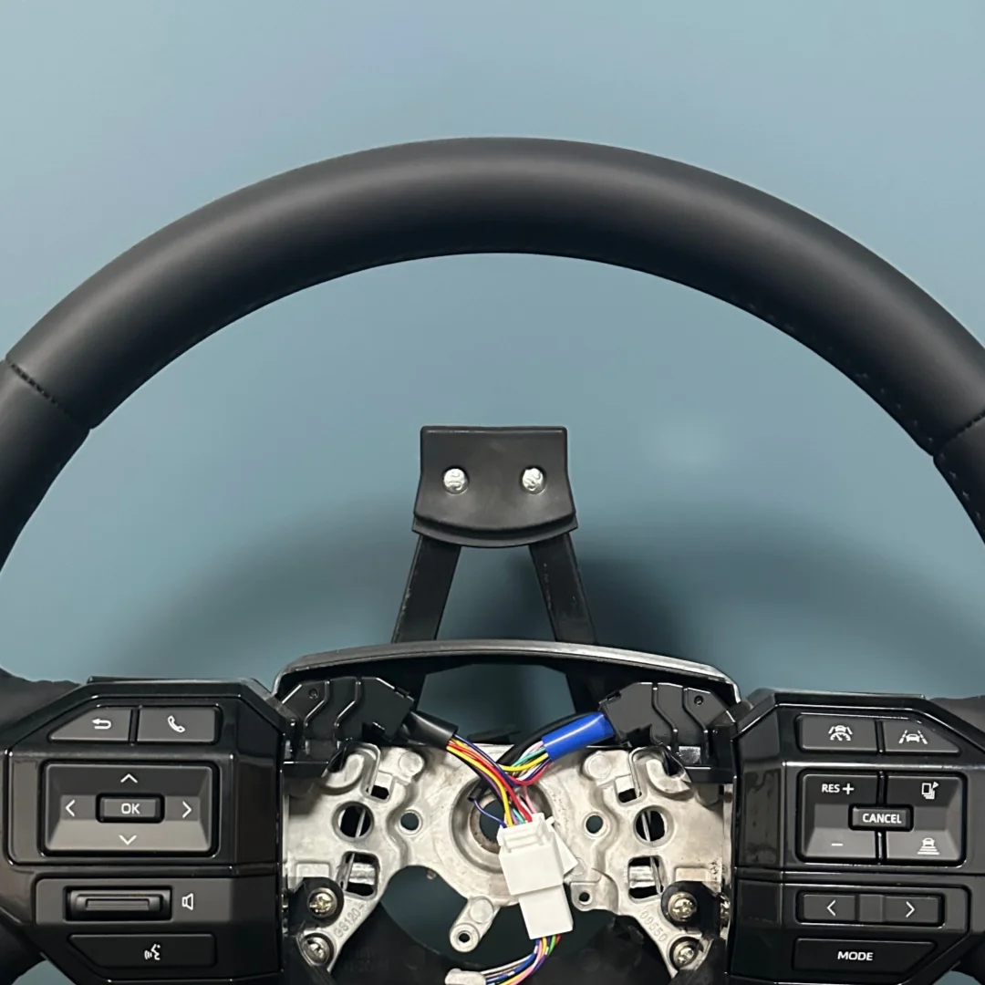 Car Steering Wheel For Toyota Land Cruiser LC79 LC76 LC70 LC300 LC200 LC120 Hilux Fortuner Models In Stock Accessories view 4