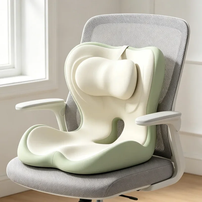 Office Seat Lumbar Support Back Anti-Hemorrhoid Chair Memory Foam Butt Student Hip Cushion Wedge Pillow Orthopedic MemoryFoam