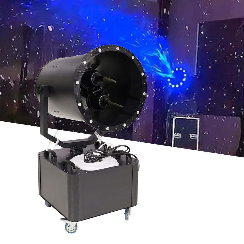 4000W Outdoor Machine for Snow Christmas Tree Snow Maker Machine Outdoor LED Snow Flake Machine