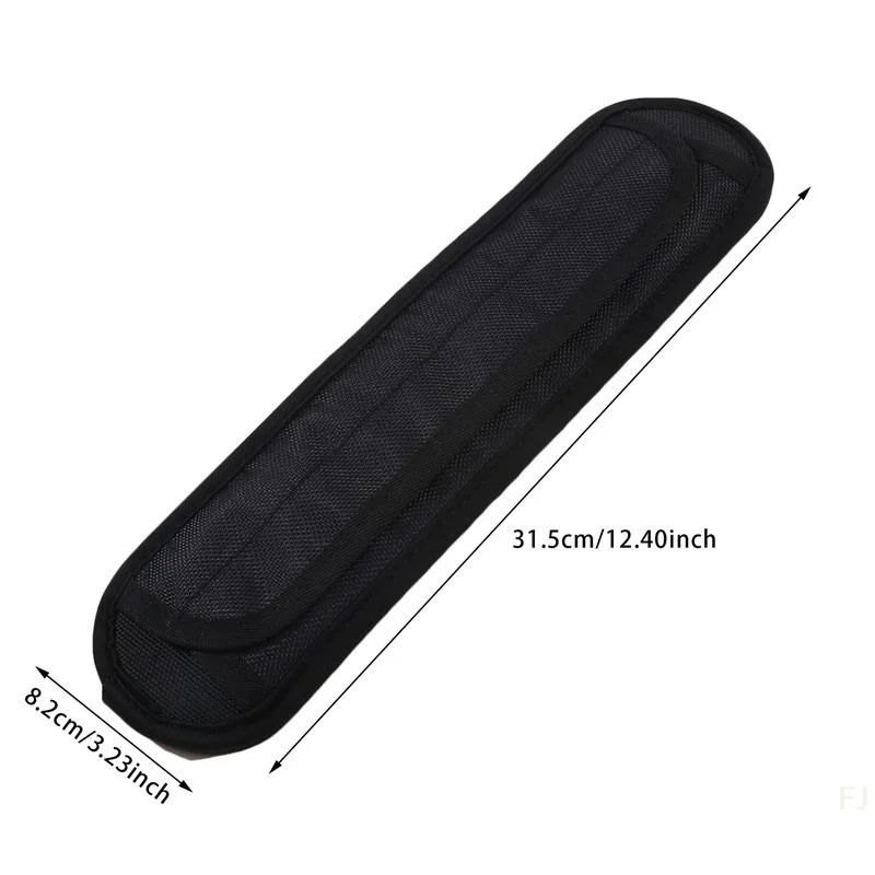 Spallacci neri premium per ridurre il peso e ampia tracolla per zainetto per un comodo trasporto di zaini