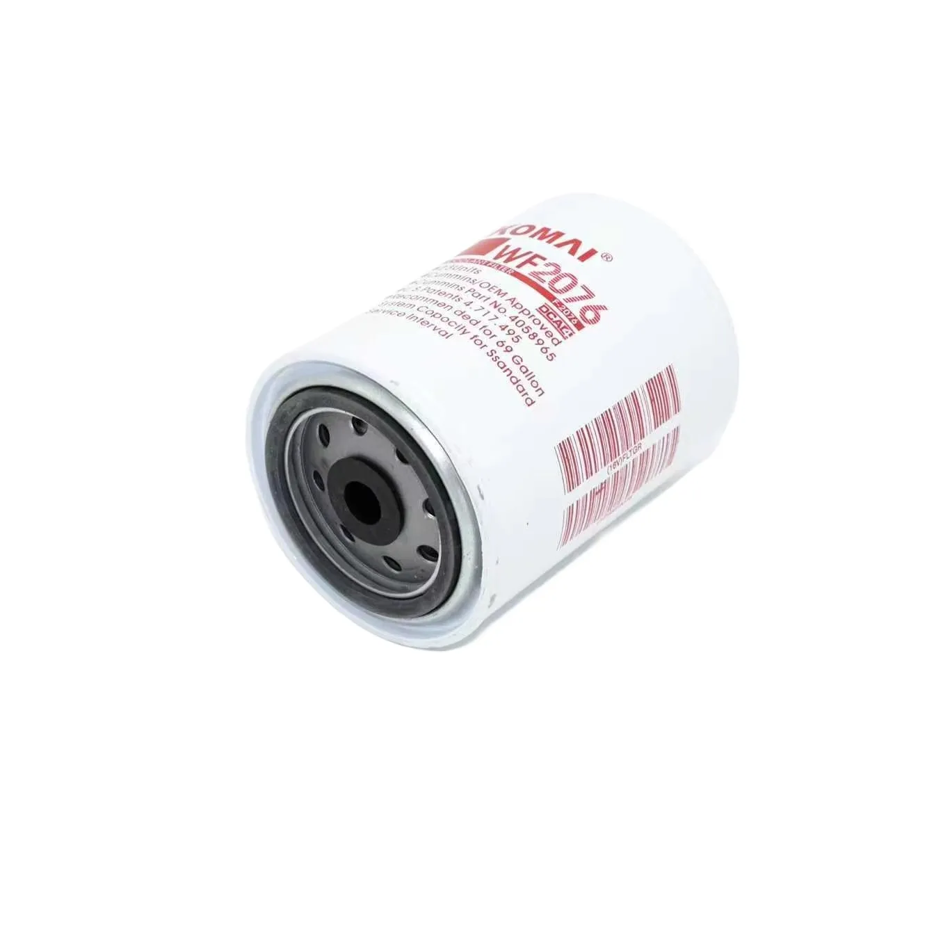 

Coolant Filter Wf2076 Lfw4075 Sx-6128 3100309 4058965 A222100000579 Wf2076