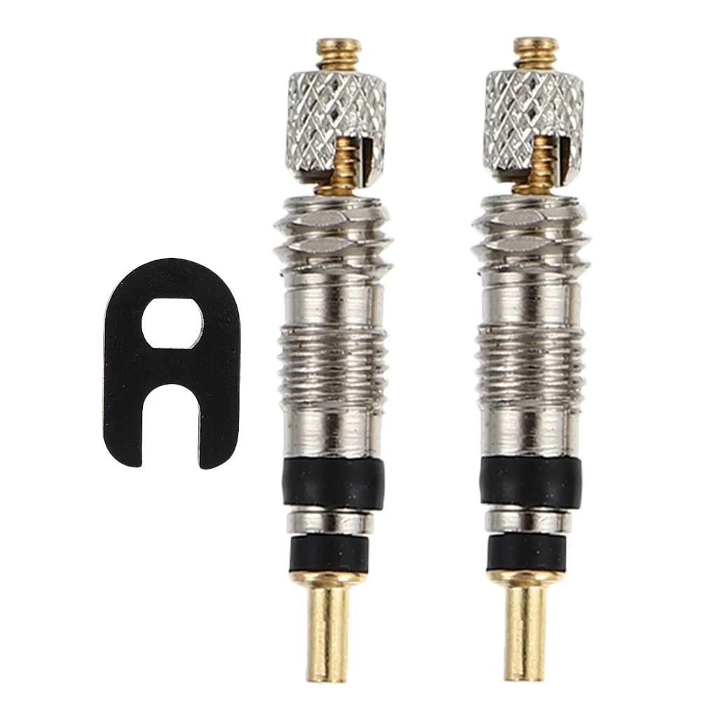 

2Pcs Presta Valve Core Tubeless Alloy Replacement Kit Valve Core Removal Tool Easy Tire Maintenance Enhanced Performance