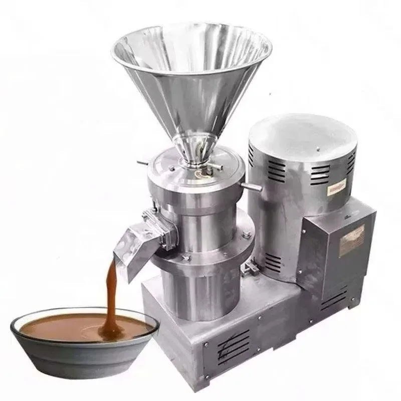 Industrial Colloid Mill for Nut And Tahini Paste Grinding Motor-Driven Food Processing Machine for Business Use