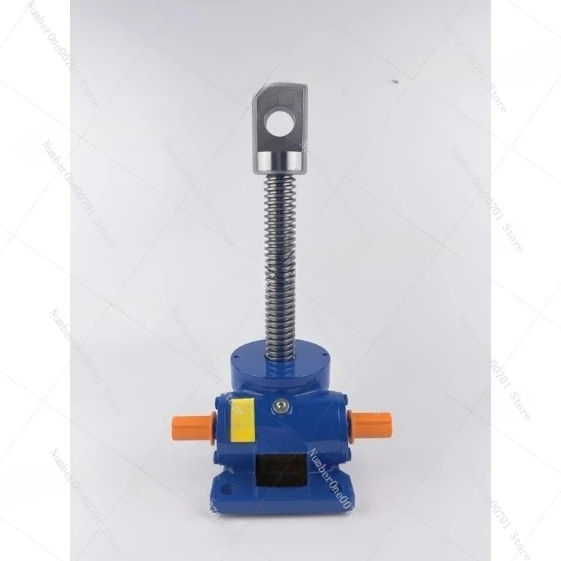 SWL1T/SWL2.5T Screw Rod Elevator Hand-Cranking Leading Worm Leading Screw Lift Manual Lifting Platform Handwheel Lifting Reducer