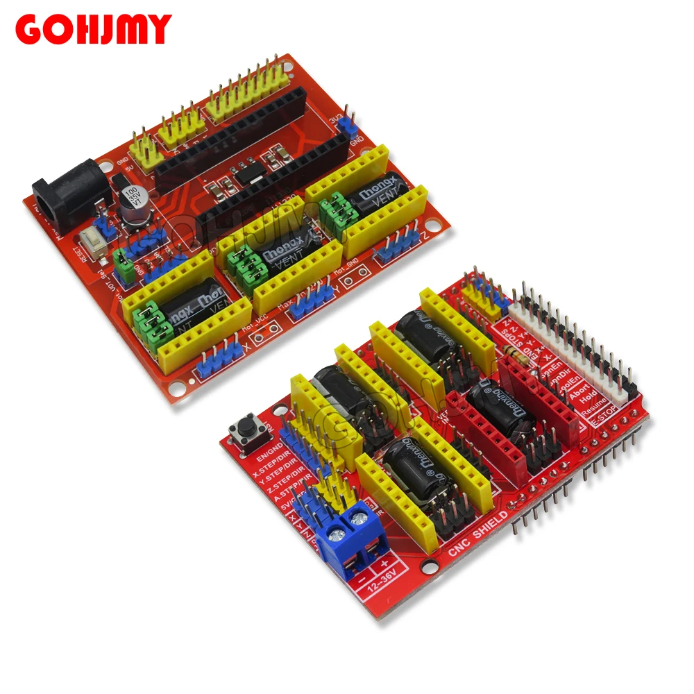 CNC Shield V3 V4 Engraving Machine Compatible With Nano 3.0/A4988 Driver Expansion Board Module For The 3D Printer Diy Kit ibuw