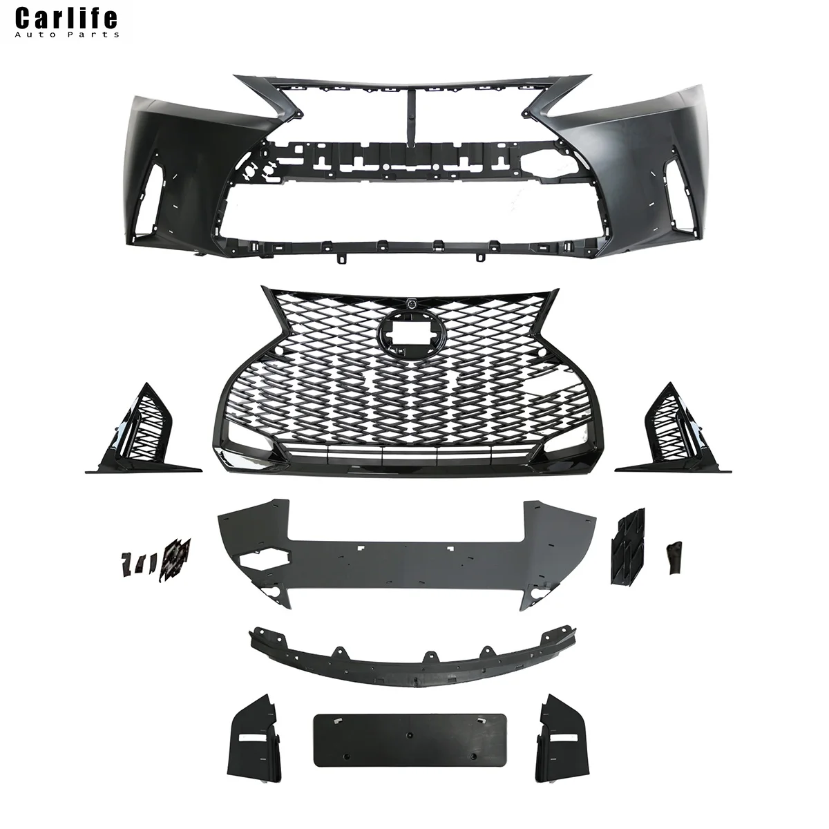 Auto body system  bumper body kit for Lexus IS 2006-2012 upgrade to 2021 style with head light tail light .