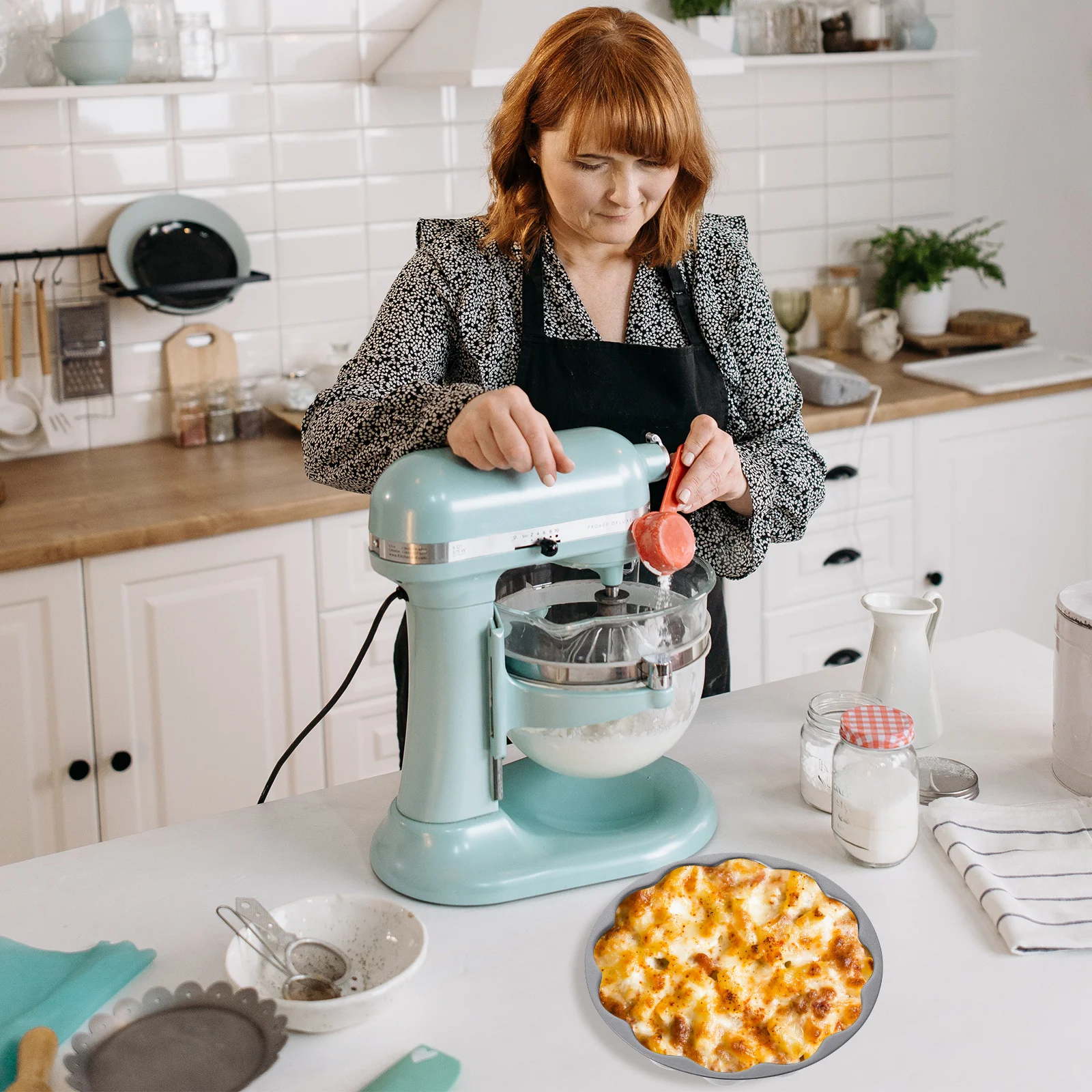 

Santa Cake Mould Chocolate Baking Supply Safe Healthy Easy Use Clean Christmas DIY Tool Baking Mold Non-Stick Mold