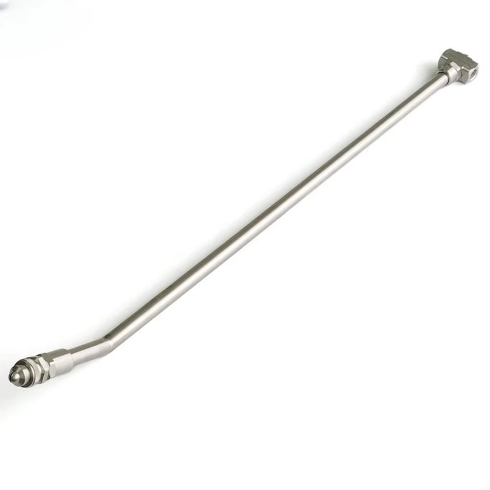 Stainless Steel Agricultural Slender Air Atomizing Spray Nozzle For Farm Greenhouse Irrigation Humidification System