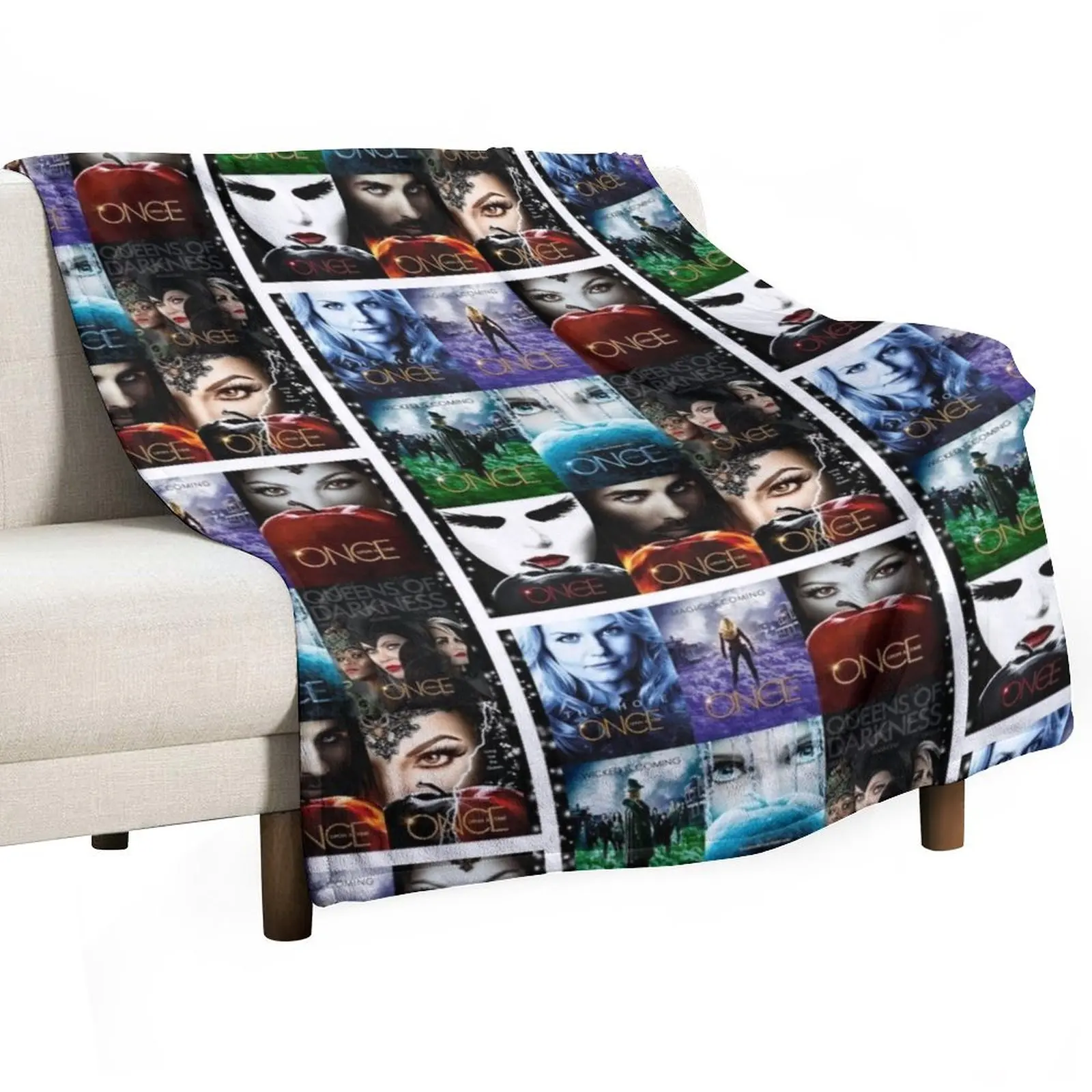 

Once upon a time Throw Blanket Quilt Blankets For Bed Flannels for babies Blankets