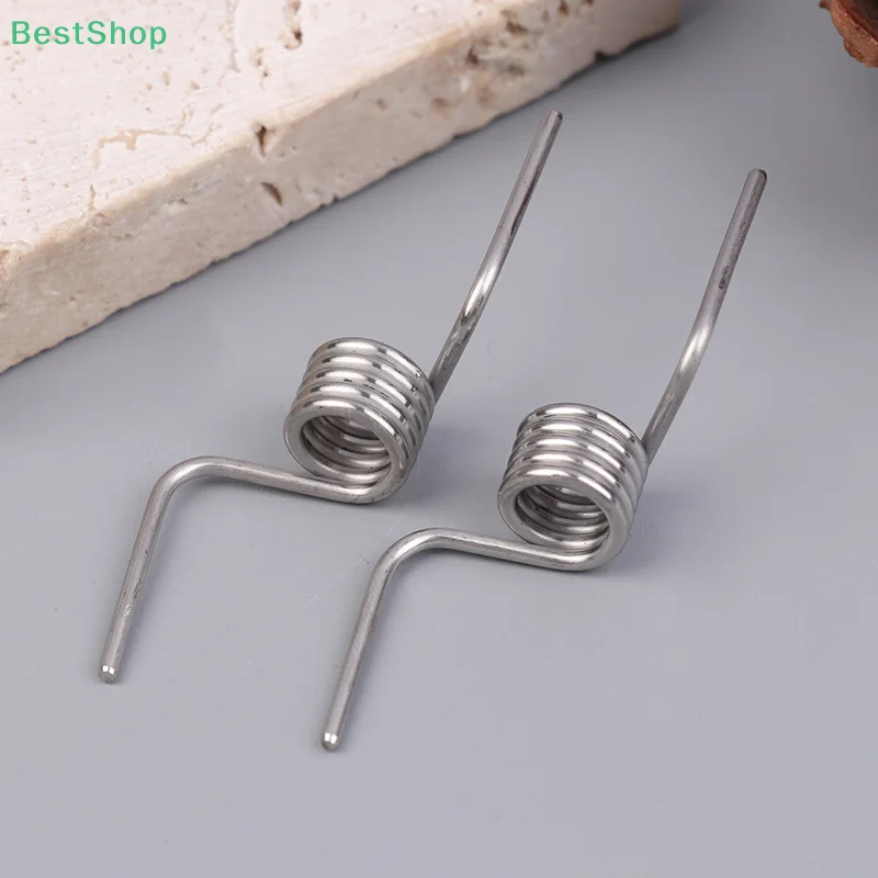 ♥2pcs Refrigerator Door Flip Beam Spring - Stainless Steel Torsion Spring Replacement Parts for Fridge Door