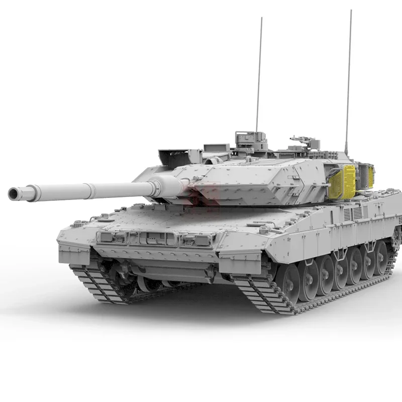 Border  Assembly  Model Kit BT-040 German Leopard 2A7V Main Battle Tank 1/35 Comes with a metal barrel