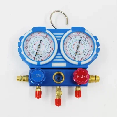 Best Sale HVAC Refrigerant digital manifold Gauge set R134a R410a R32 Manifold Pressure pressure testing gauge kit