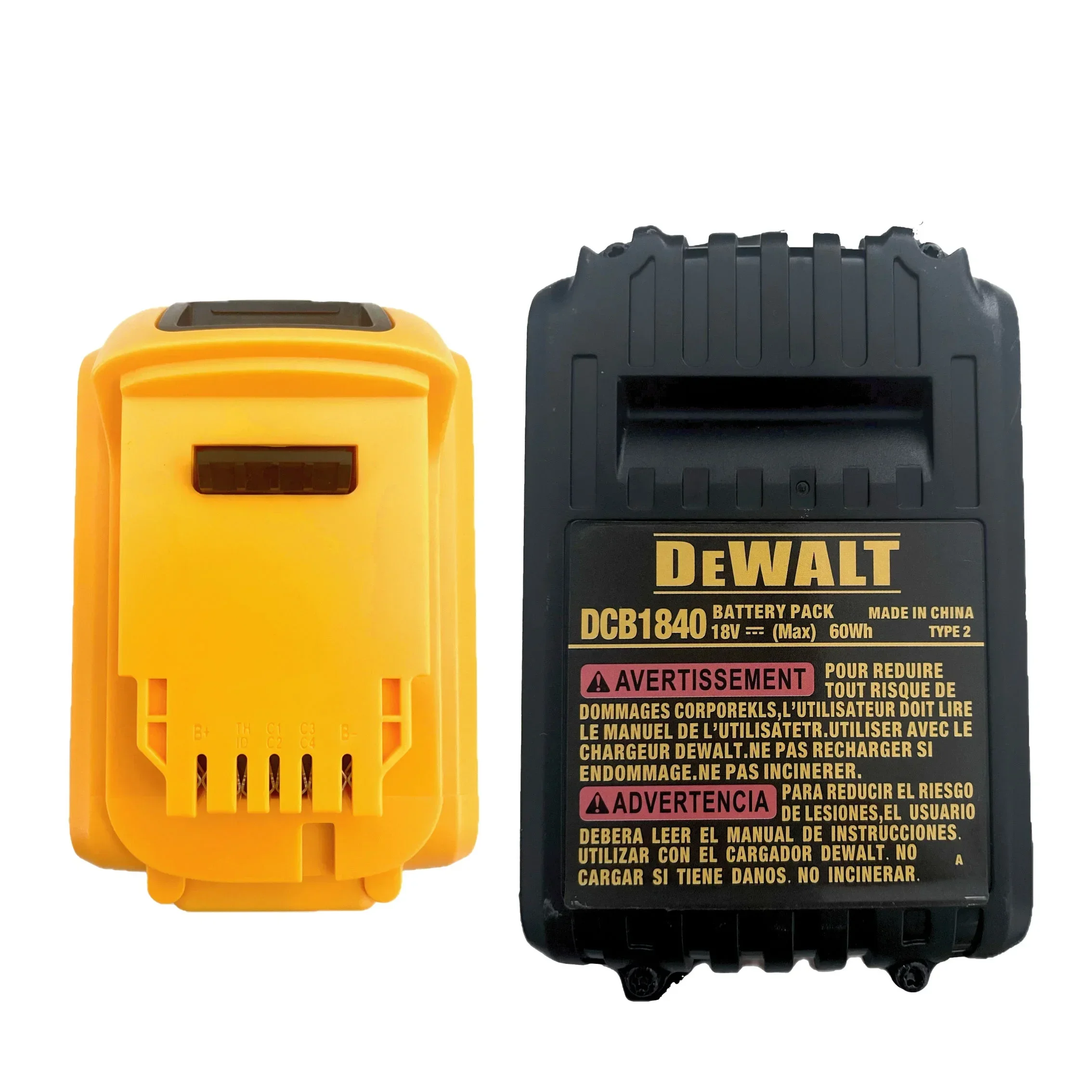 Neuer Dewalt 20V 6,0Ah Hochleistungs-Werkzeugakku, geeignet für DCB200 DCB115 DCB118 18V/20V Universal-Ersatzakku