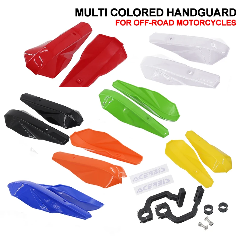 Off Road Motorcycle Four-Wheel ATV Beach Bike Modification Handle Mudguard Handguard Anti-Collision Plastic Handguard - view 2