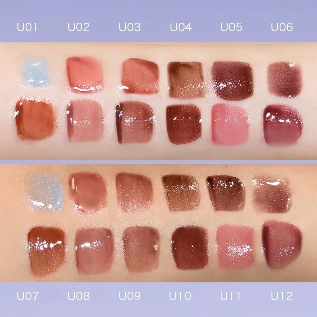 Uhue 6D Mirror Lip Gloss Main Series Liquid Lipstick Moisturizing Hydrating Futuristic Sci-Fi Feel Glossy Finish