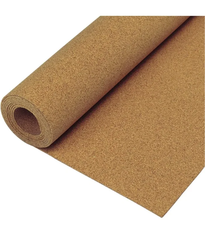 Natural Cork Underlayment Roll - 4 ft. Wide x 50 ft. Long x 6 mm Thick - 200