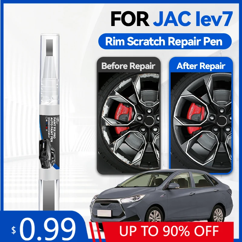 

Карандаш-краска для подкраски колесных дисков JAC iEV7, средство для ремонта царапин, аксессуары для авто, черный