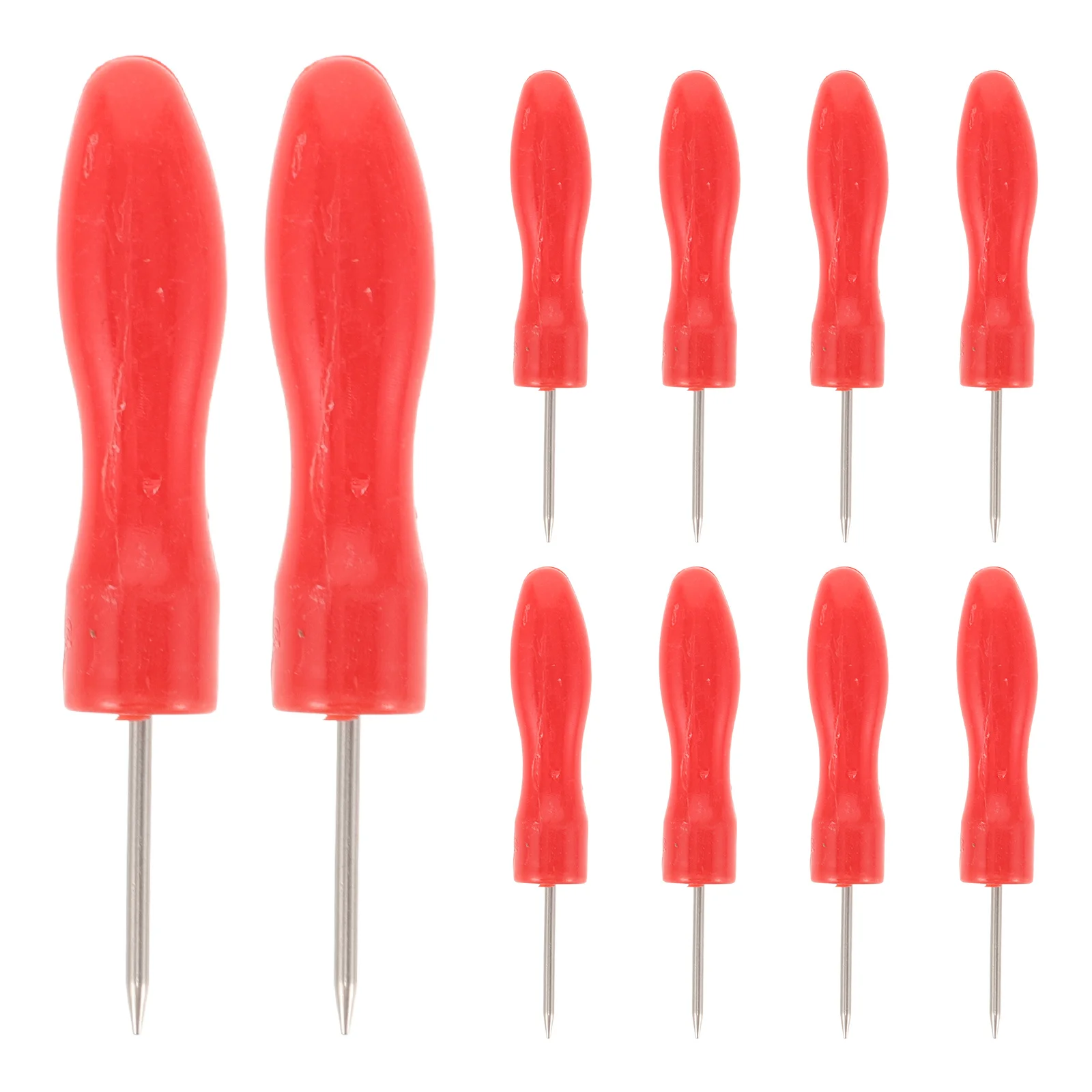 

10Pcs Eyelash Glue Bottle Piercing Needles Anti-Blocking Stainless Steel Tips Salon Supplies Lash Extension Tool