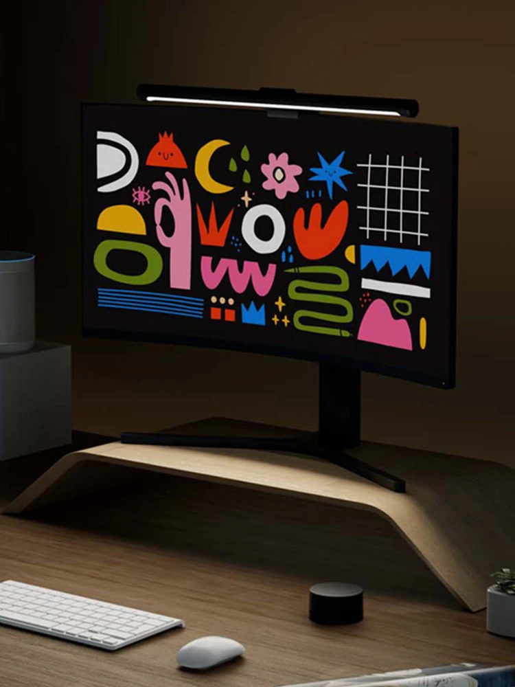 NEUE MIJIA Computer-Monitor-Lichtleiste 1S für PC-Monitor LED-Lampe Bildschirm-Hängeleuchte Augenschutz für Studenten Lesen Lernen