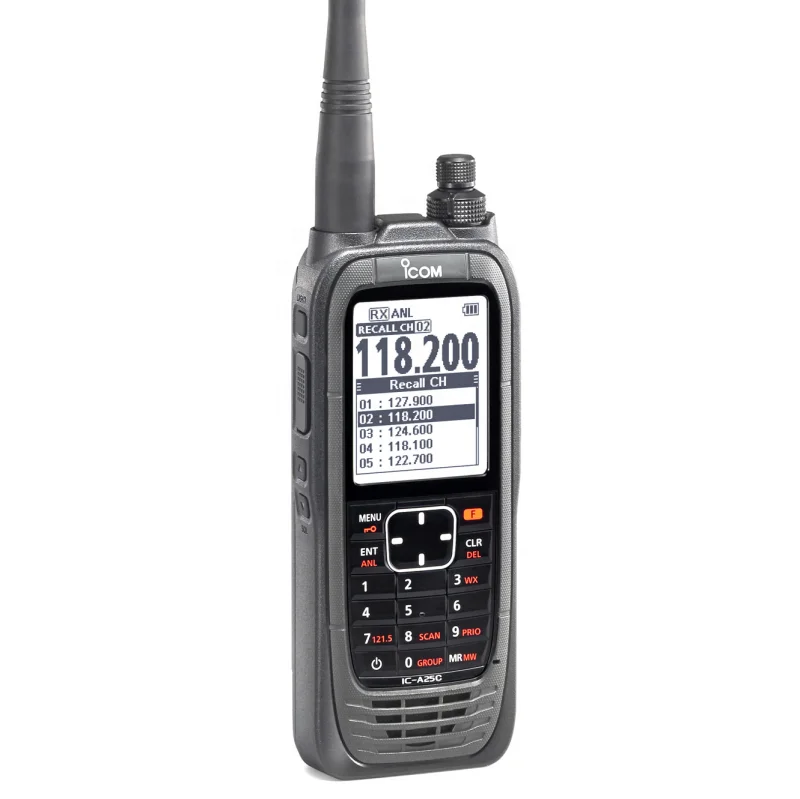 

Icom Aviation HT Incorporated Walkie-talkie IC-A25N air Walkie-talkie with Bluetooth VOR IC-A25 IC-A25CE