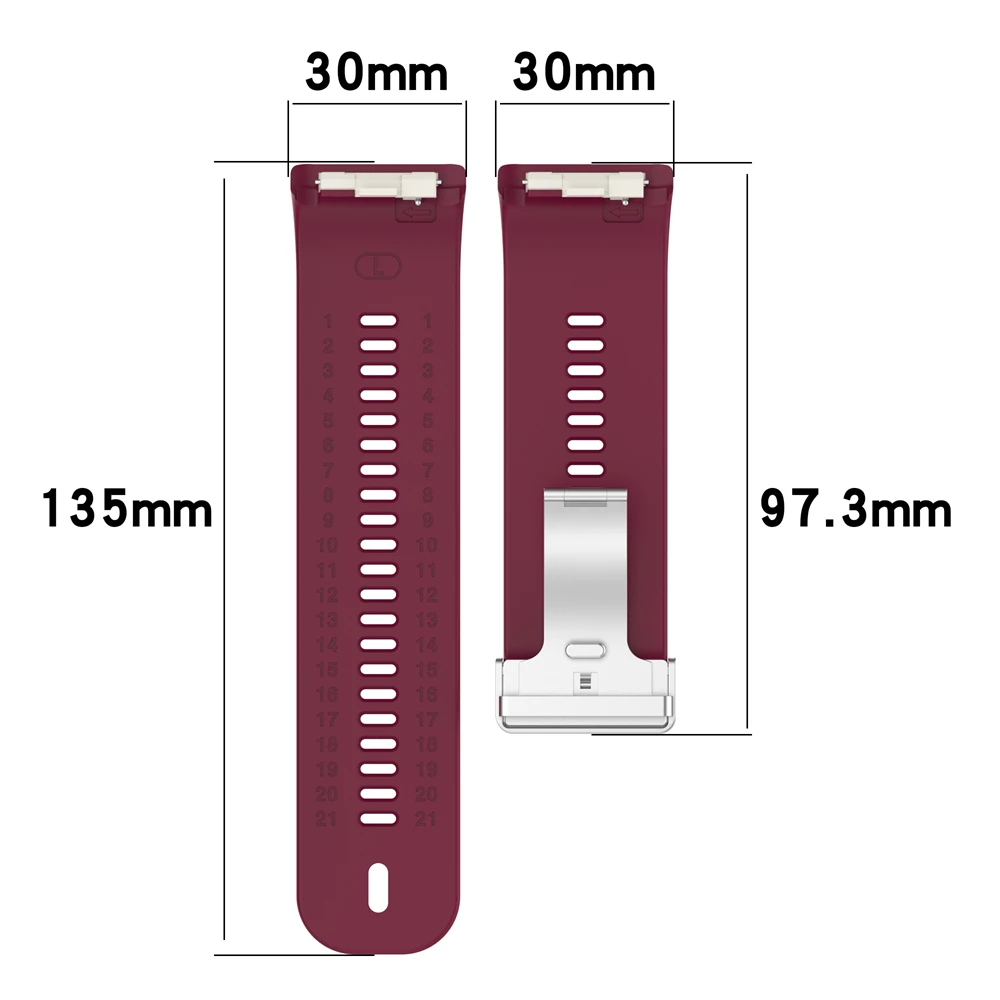 Silicone Watch Band Bracelet For Huawei Watch D watch Strap Soft Steel buckle Wristband Waterproof Belt Replacing the sports wat