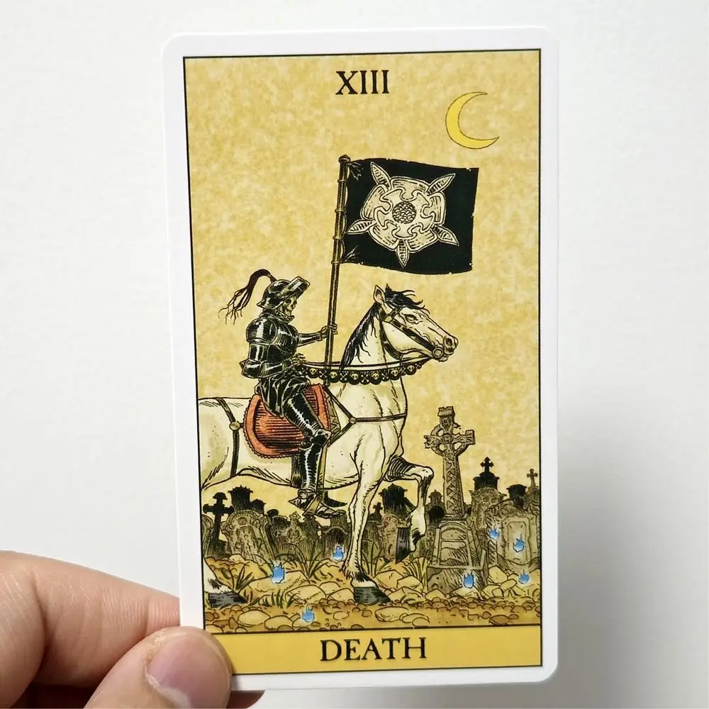 Cartas de Tarot de antes de 78 cartas de oráculo, juego de mesa de adivinación, momentos "antes", tarjetas de imágenes tradicionales para principiantes