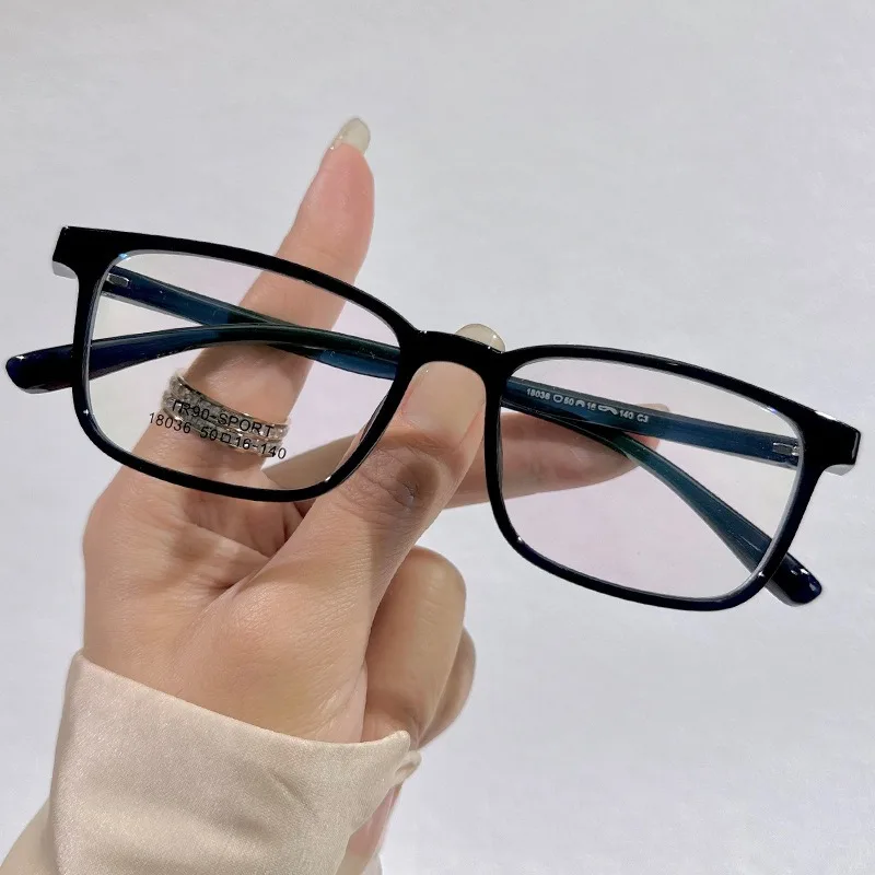 

Optical Reading Glasse Men Blue Light Spectacle Frames Men TR90 Square Women's Eyewear Glasses For Farsightedness Gafas Lectura