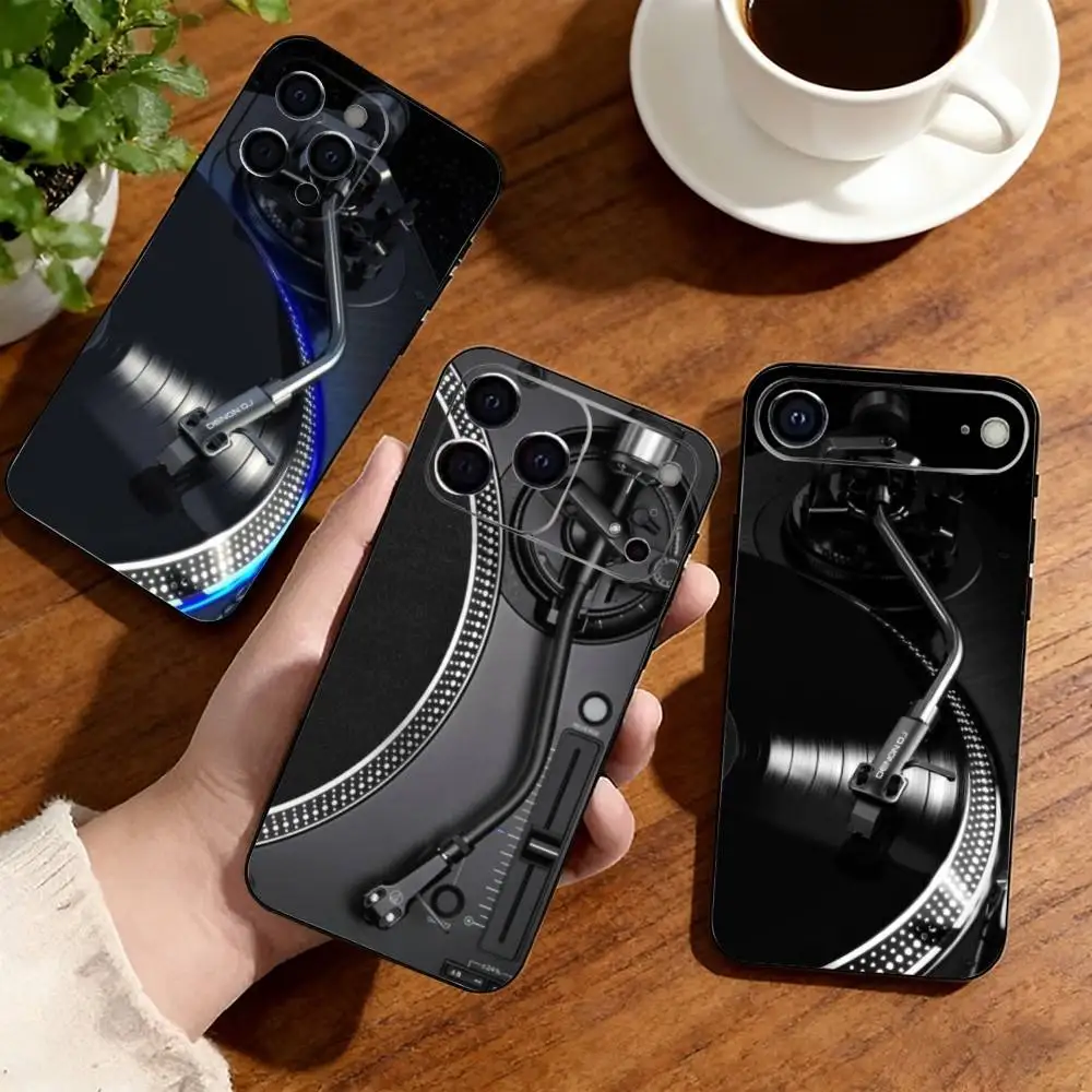 Luxury Gradient Colorful Design  Phone Case For iPhone17,16,15,14,13,12,11 Plus,Pro Soft Silicone Black Cover