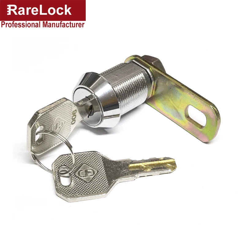 90° Double-Opening Cam Lock for Vending Machines, Game Consoles, Toolboxes and File Cabinets Rarelock MA139 G